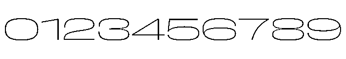 FLArtGrotesk GrandThin Font OTHER CHARS
