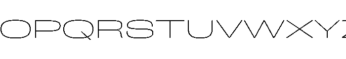 FLArtGrotesk GrandThin Font UPPERCASE