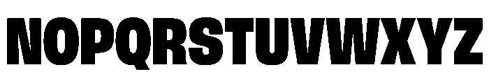 FLArtGrotesk NarrowBlack Font UPPERCASE