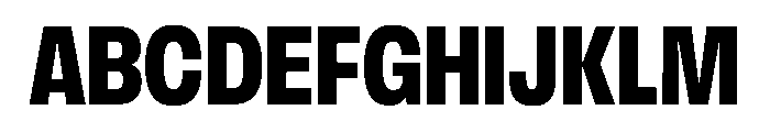 FLArtGrotesk NarrowDark Font UPPERCASE