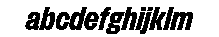 FLArtGrotesk NarrowDarkItalic FONT