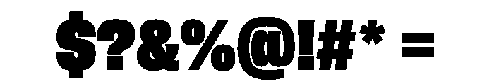 FLArtGrotesk NarrowDense Font OTHER CHARS