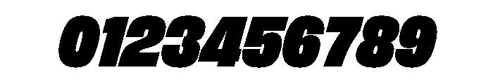 FLArtGrotesk NarrowDenseItalic Font OTHER CHARS
