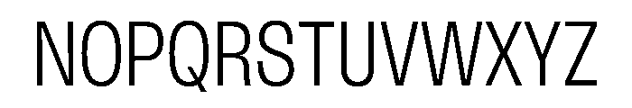 FLArtGrotesk NarrowLight Font UPPERCASE