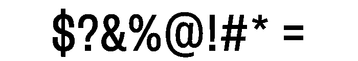 FLArtGrotesk NarrowMedium Font OTHER CHARS