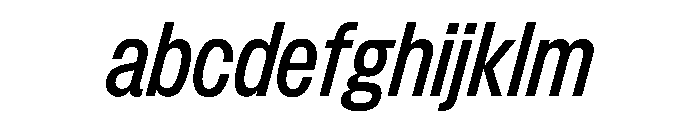 FLArtGrotesk NarrowMediumItalic FONT