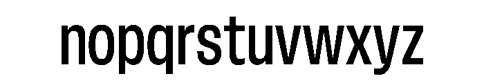 FLArtGrotesk NarrowMedium Font LOWERCASE