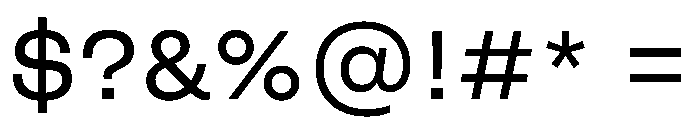 FLArtGrotesk Regular Font OTHER CHARS