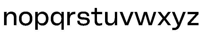 FLArtGrotesk Regular Font LOWERCASE