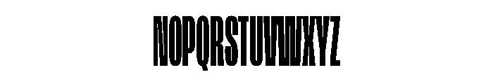 FLArtGrotesk SqueezedBlack Font UPPERCASE