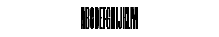 FLArtGrotesk SqueezedBold Font UPPERCASE
