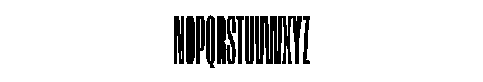 FLArtGrotesk SqueezedBold Font UPPERCASE