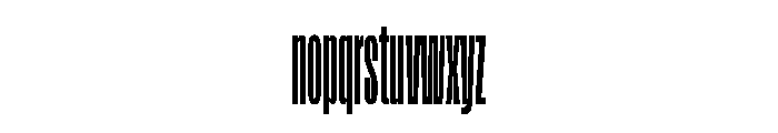 FLArtGrotesk SqueezedBold Font LOWERCASE