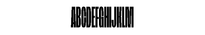FLArtGrotesk SqueezedDark Font UPPERCASE