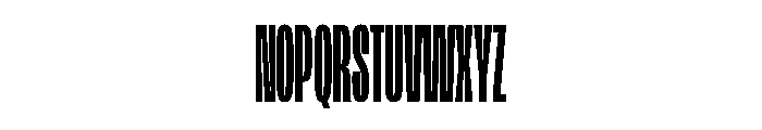 FLArtGrotesk SqueezedDark Font UPPERCASE