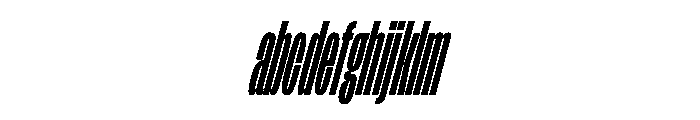 FLArtGrotesk SqueezedDarkItalic FONT