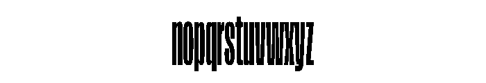 FLArtGrotesk SqueezedDark Font LOWERCASE