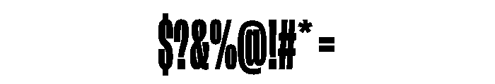 FLArtGrotesk SqueezedDense Font OTHER CHARS
