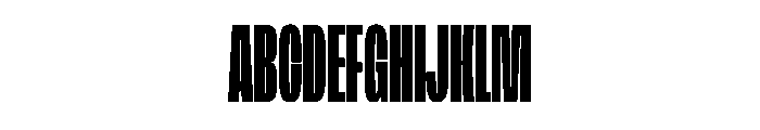 FLArtGrotesk SqueezedDense Font UPPERCASE