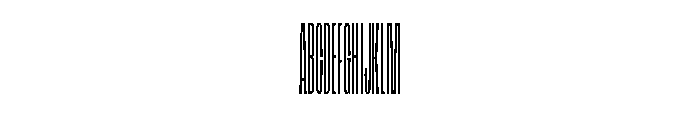 FLArtGrotesk SqueezedFine Font UPPERCASE