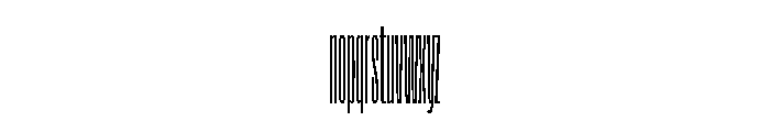 FLArtGrotesk SqueezedFine Font LOWERCASE