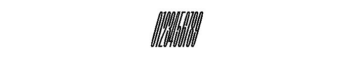 FLArtGrotesk SqueezedLightItalic Font OTHER CHARS