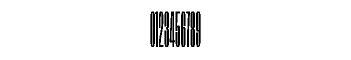 FLArtGrotesk SqueezedRegular Font OTHER CHARS