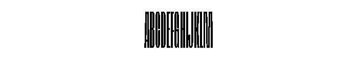 FLArtGrotesk SqueezedRegular Font UPPERCASE