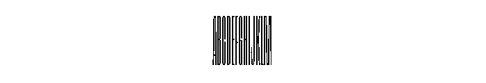FLArtGrotesk SqueezedThin Font UPPERCASE