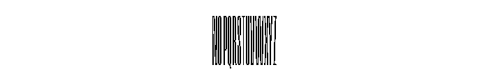FLArtGrotesk SqueezedThin Font UPPERCASE