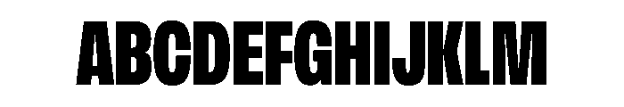 FLArtGrotesk TightBlack Font UPPERCASE