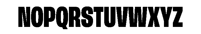 FLArtGrotesk TightBlack Font UPPERCASE