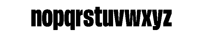 FLArtGrotesk TightBlack Font LOWERCASE