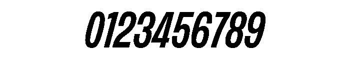 FLArtGrotesk TightBoldItalic Font OTHER CHARS