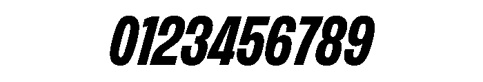FLArtGrotesk TightDarkItalic Font OTHER CHARS