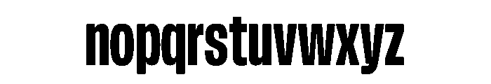 FLArtGrotesk TightDark Font LOWERCASE