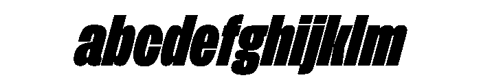 FLArtGrotesk TightDenseItalic FONT
