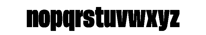 FLArtGrotesk TightDense Font LOWERCASE
