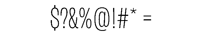 FLArtGrotesk TightFine Font OTHER CHARS