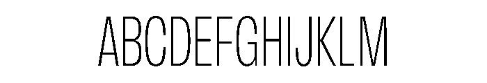 FLArtGrotesk TightFine Font UPPERCASE