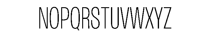 FLArtGrotesk TightFine Font UPPERCASE