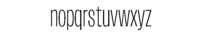 FLArtGrotesk TightFine Font LOWERCASE