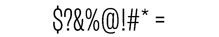 FLArtGrotesk TightLight Font OTHER CHARS