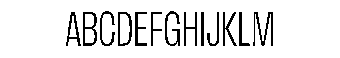 FLArtGrotesk TightLight Font UPPERCASE