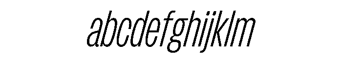 FLArtGrotesk TightLightItalic FONT