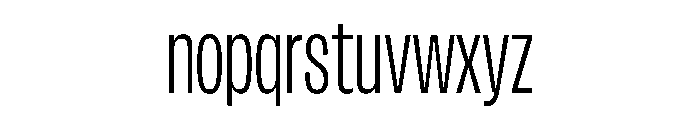 FLArtGrotesk TightLight Font LOWERCASE