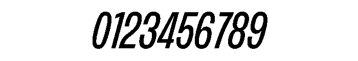 FLArtGrotesk TightMediumItalic Font OTHER CHARS