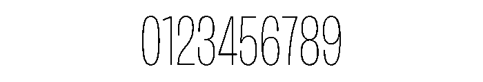 FLArtGrotesk TightThin Font OTHER CHARS