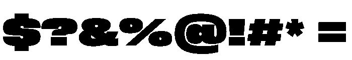 FLArtGrotesk WideDense Font OTHER CHARS