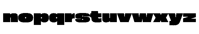 FLArtGrotesk WideDense Font LOWERCASE